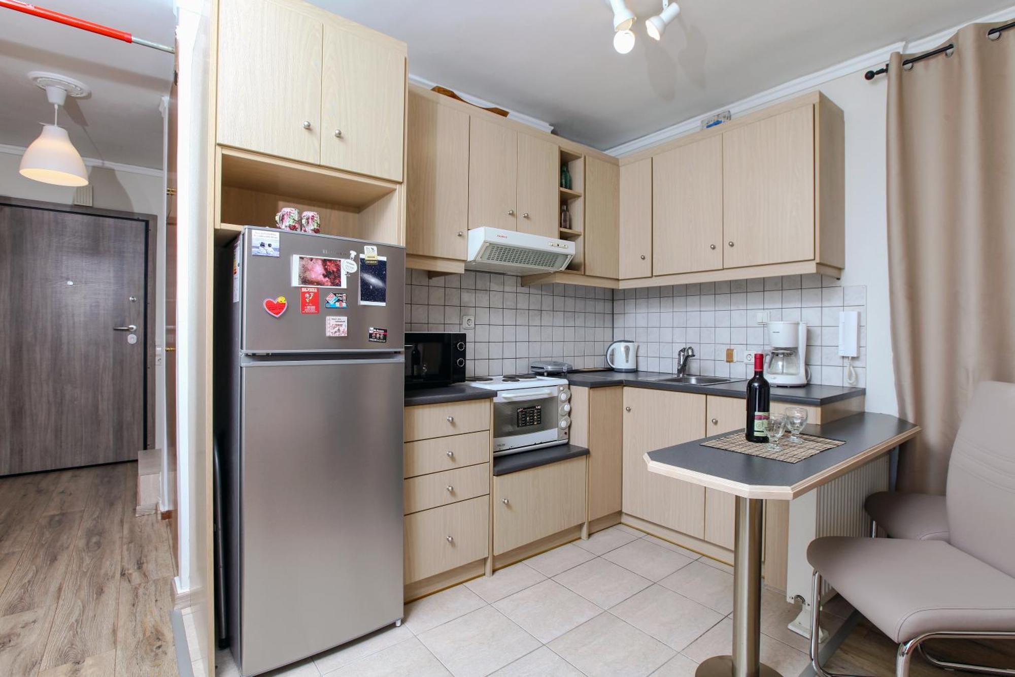 Loft Condo Next To Metro Station. Amazing View! Athen Eksteriør billede
