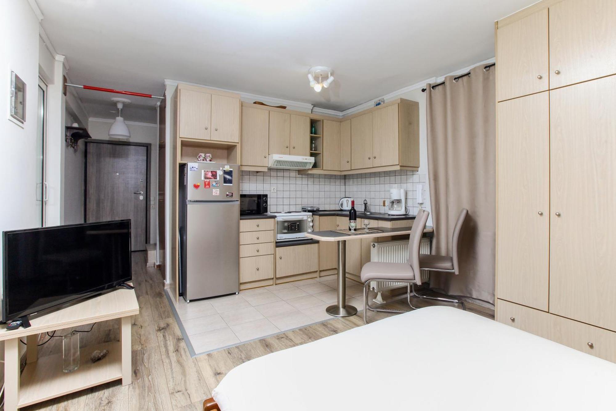 Loft Condo Next To Metro Station. Amazing View! Athen Eksteriør billede